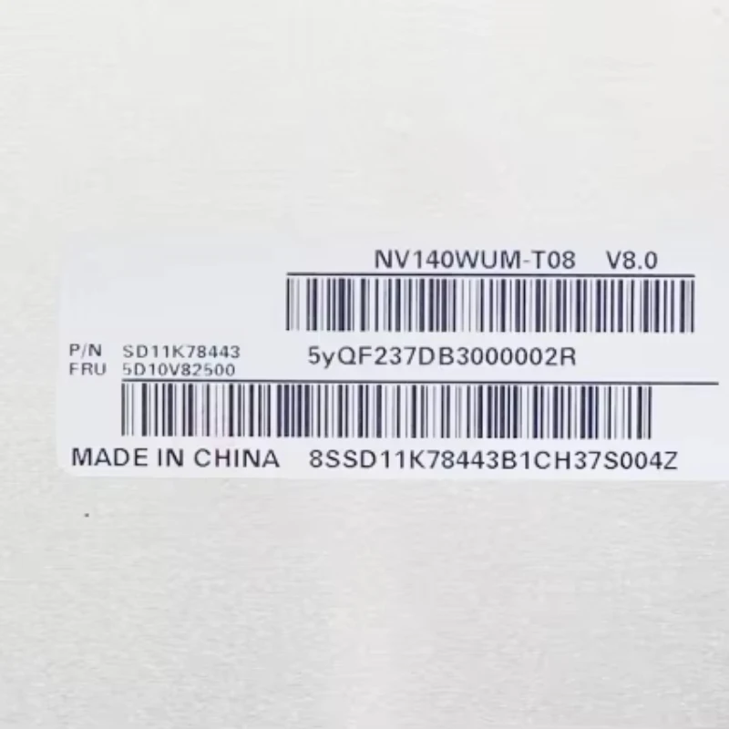 NV140WUM-T08 V8.0 1920 (RGB) × 1200 14-дюймовая сменная матрица, ЖК-экран для ноутбука, сенсорный экран NV140WUM-T08 V8.0 1920 (RGB) × 1200 14-дюймовая сменная матрица, ЖК-экран для ноутбука, сенсорный экран