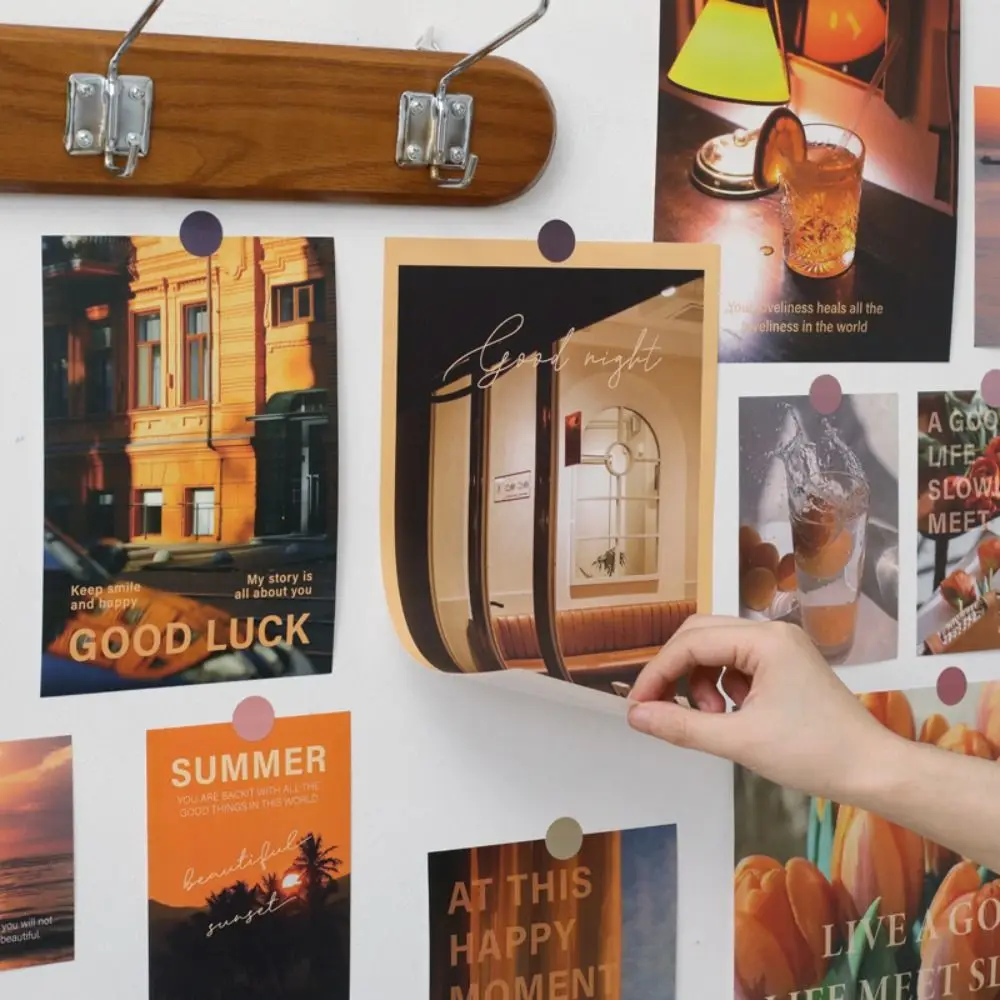 

20PCS Stationery Aesthetic Decoration Cards Decoratiove Nordic Series Art Postcard INS Style Scenery Wall Sticker Photography