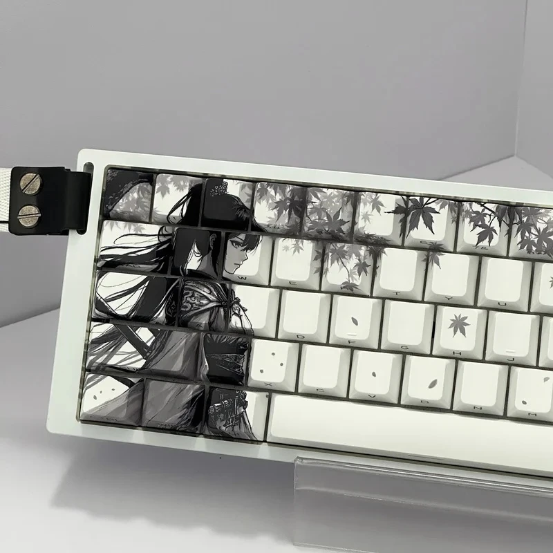 95 Keys Customized Keycaps Cheery Profile Thermal Sublimation Pbt Pc Personalized Cartoon Gifts Mechanical Keyboard Keycaps
