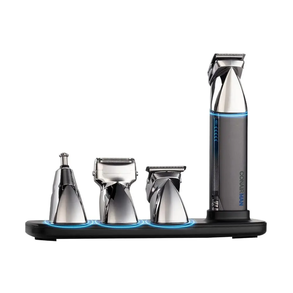 

All-in-One Precision Beard and Body Trimmer Kit, 18-Piece Grooming Set, Cord/Rechargeable