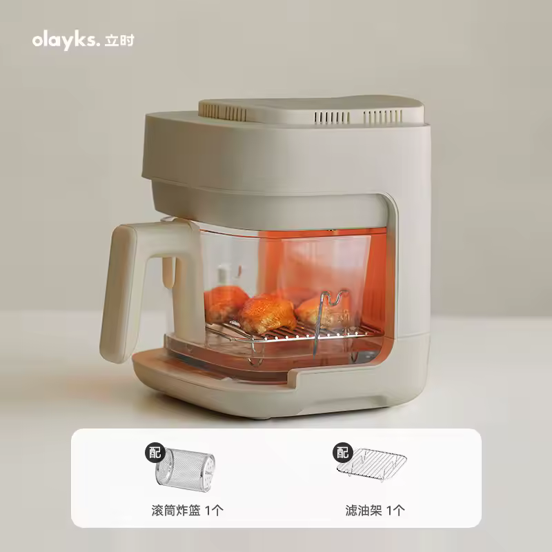 Air fryer small household no-turn cooking machine visual glass liner Buying Guide and Value Review