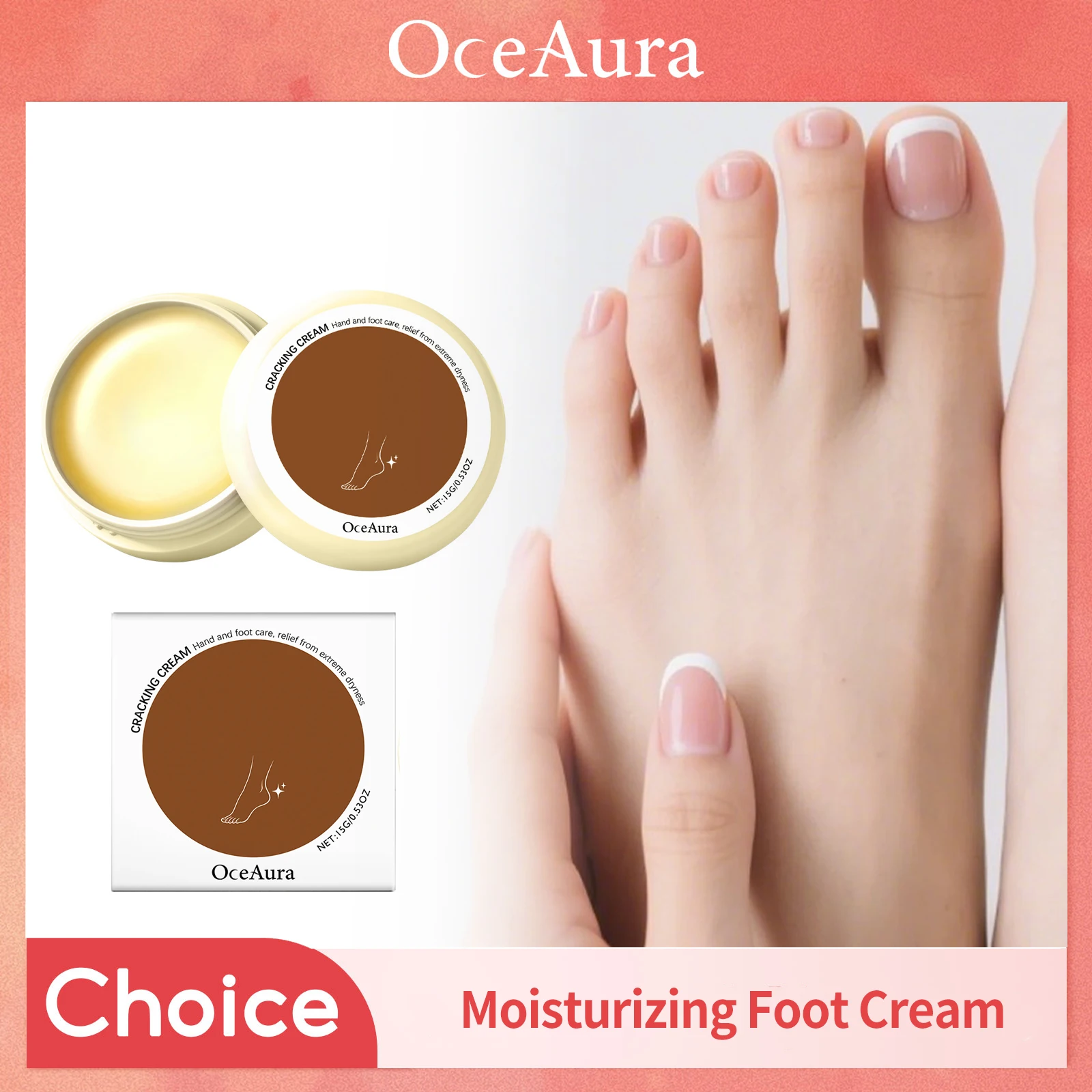 

Callus Remover Foot Cream Deep Moisturizing Improve Rough Dryness Soften Hand Foot Skin Exfoliation Heel Cracked Repair Cream