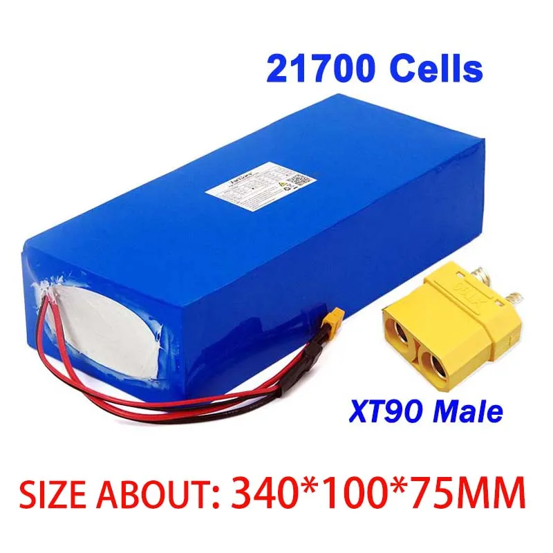 Bloco da bateria do lítio, 60V 20Ah 21700 16s4p, 500W 800W 1000W 2000W, baterias 67.2V