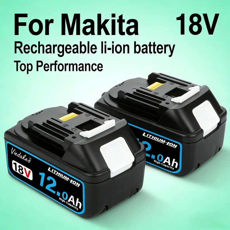 

☝18V 12000mAh fast charging Battery for Makita 18V battery BL1860B BL1850B BL1830B Lithium- battery️