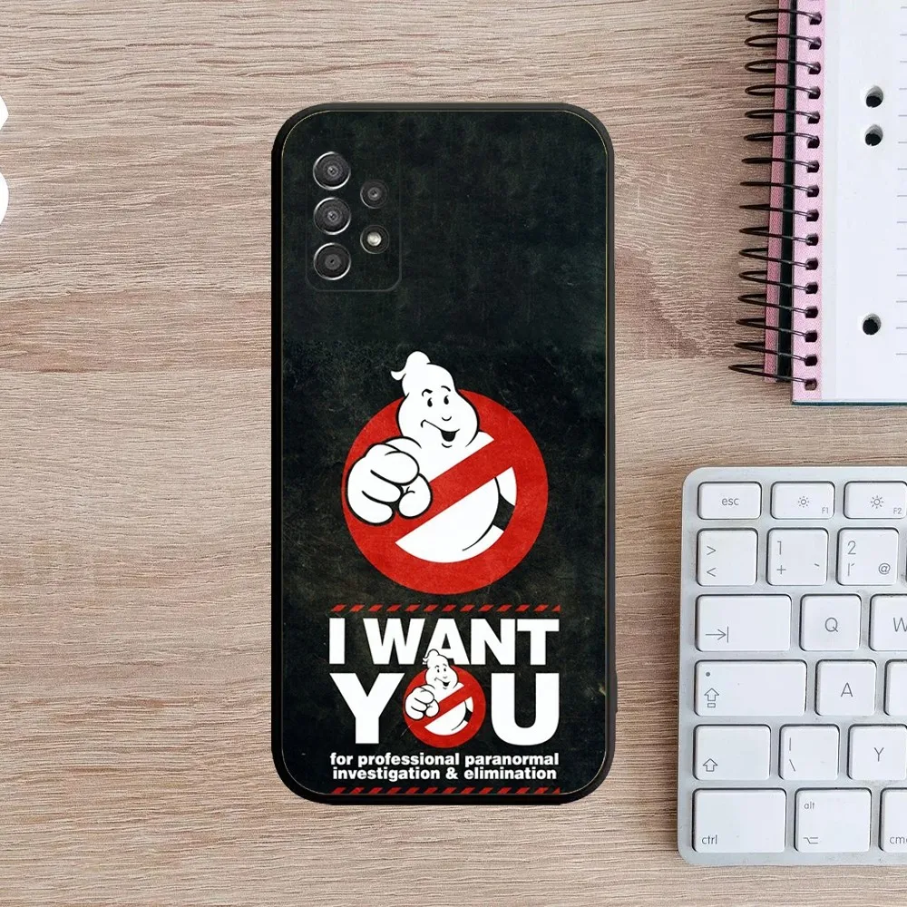 Movie G-Ghostbusters Phone Case For Samsung Galaxy A13,A21s,A22,A31,A32,A52,A53,A71,A80,A91 Soft Black Cover