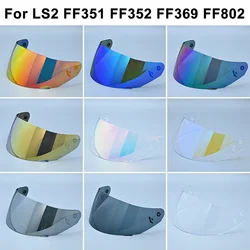 For LS2 MHR-FF-15 Helmet Glass Motorcycle Helmet Visor for LS2 FF352 FF351 FF802 FF369 FF384 Face Sheild Full Face Helmet Lens