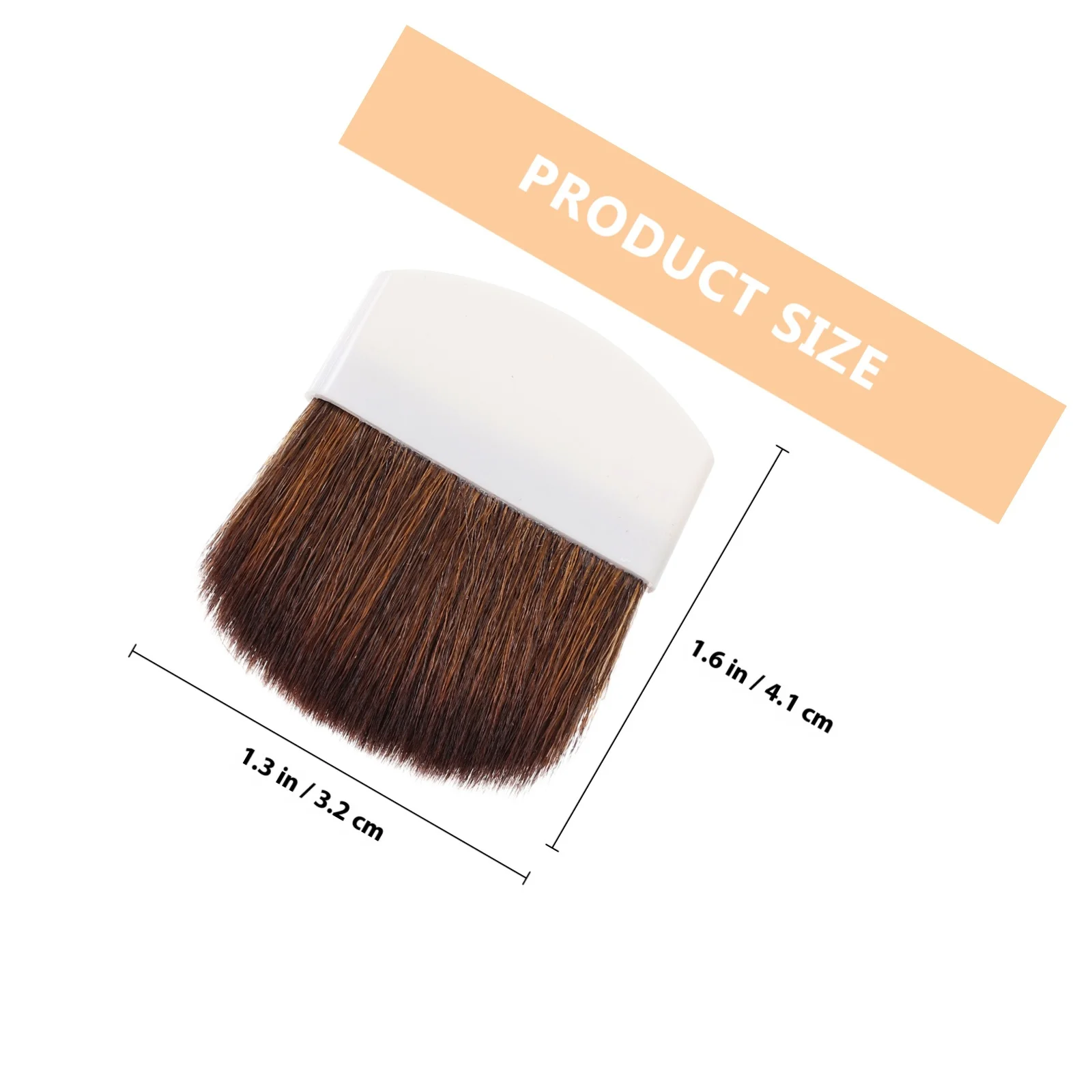 4 pçs pincéis de maquiagem pequena escova de pó para pó solto blush iluminador ferramentas faciais cerdas macias portátil para mulher