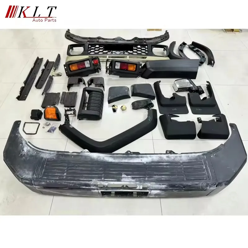 KLT accessori per auto facelift upgrade 2024 1:1 paraurti anteriore bodykit per land cruiser 79 series lc79 lc70 fj79