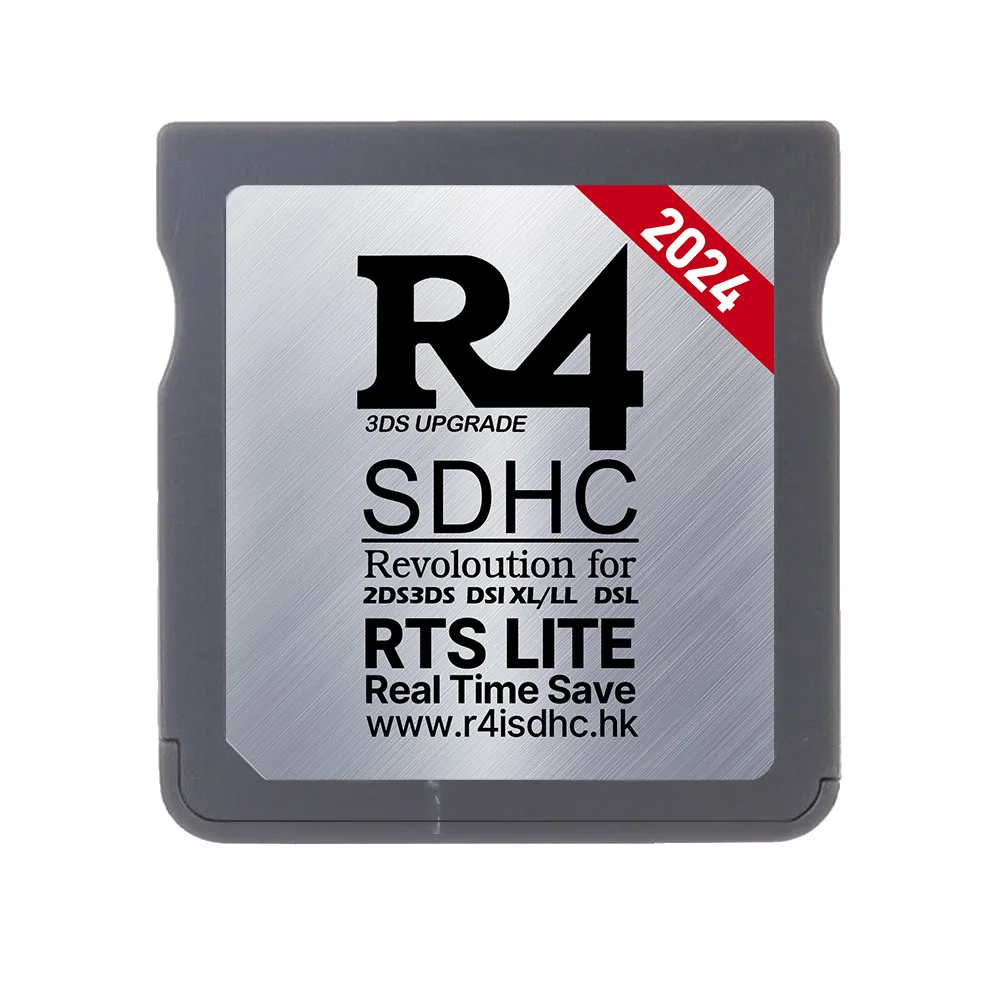 R4 Game cartridges SDHC Revoloution for RTS LITE Real Time Save 3DS UPGRADE  2DS3DS DSI XL LL DSL Children\'s holiday gifts