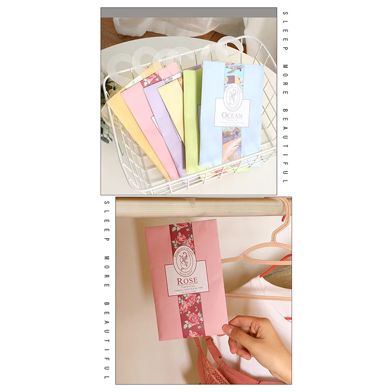 Wardrobe Sachet Wardrobe Deodorant Air Freshener Long-lasting Fragrance Sachet Mildew And Insect Resistant Household Items