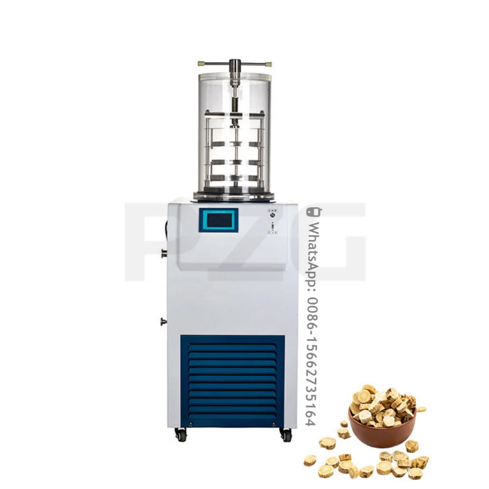 مجفف تجميد الطعام في المختبر ، معدات تجفيف المجمد الطبي ، آلة تجفيف بالتجميد ، آلة تجفيف مجفاد