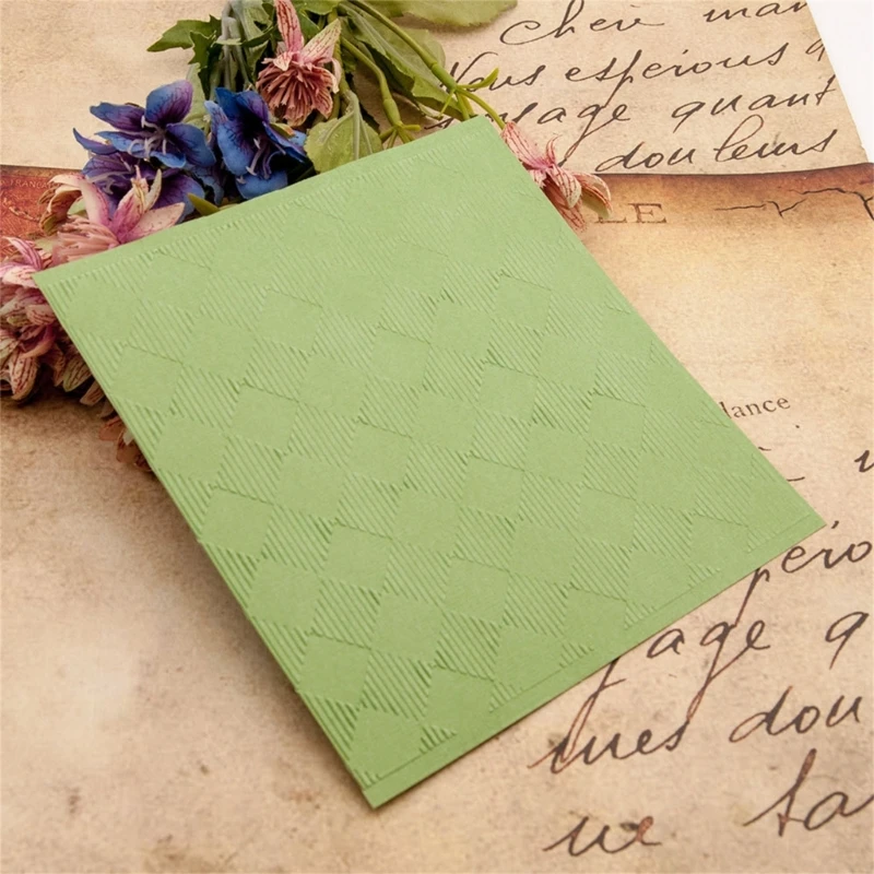 Embossing Folder Embossed Stencils Plastic Embossing Templates for Card DIY