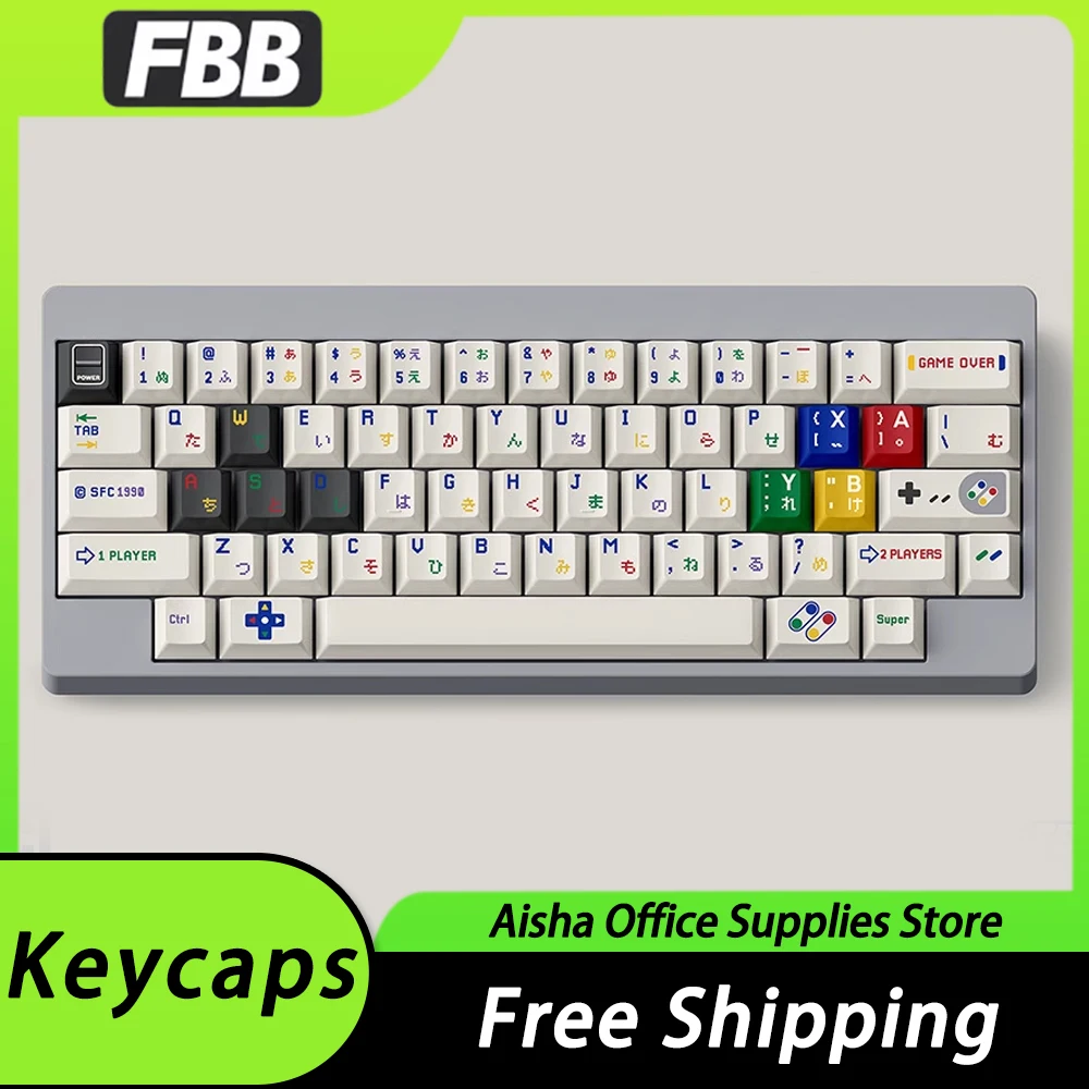 

FBB MAKER Mechanical Keyboard Keycaps Set Thermal Sublimation 171 Keys PBT Keycap Personalized Pc Gamer Accessories Office Gifts