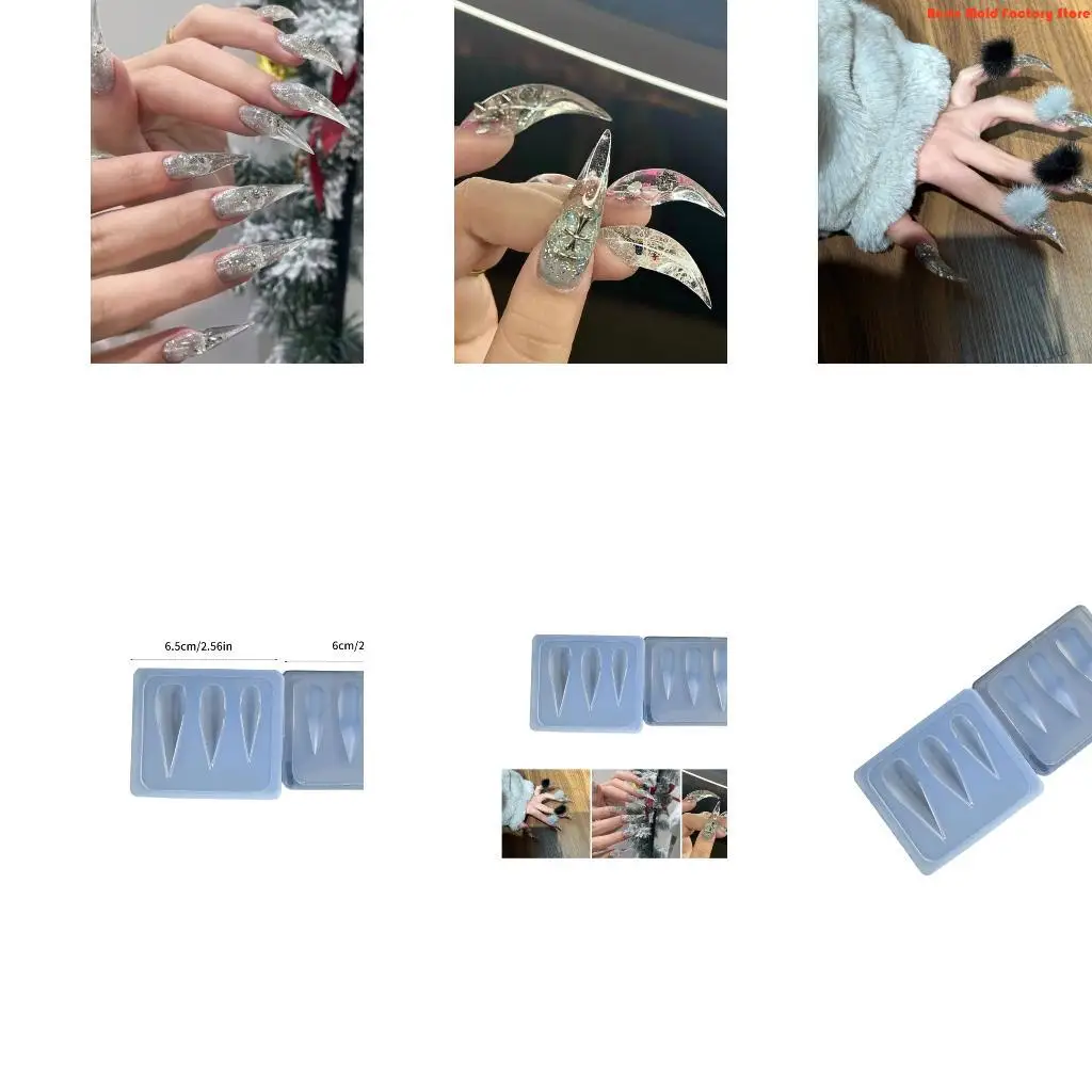 

MXME Dragon Claw Decors Mould Decors Stamping Tools for Nail Decors