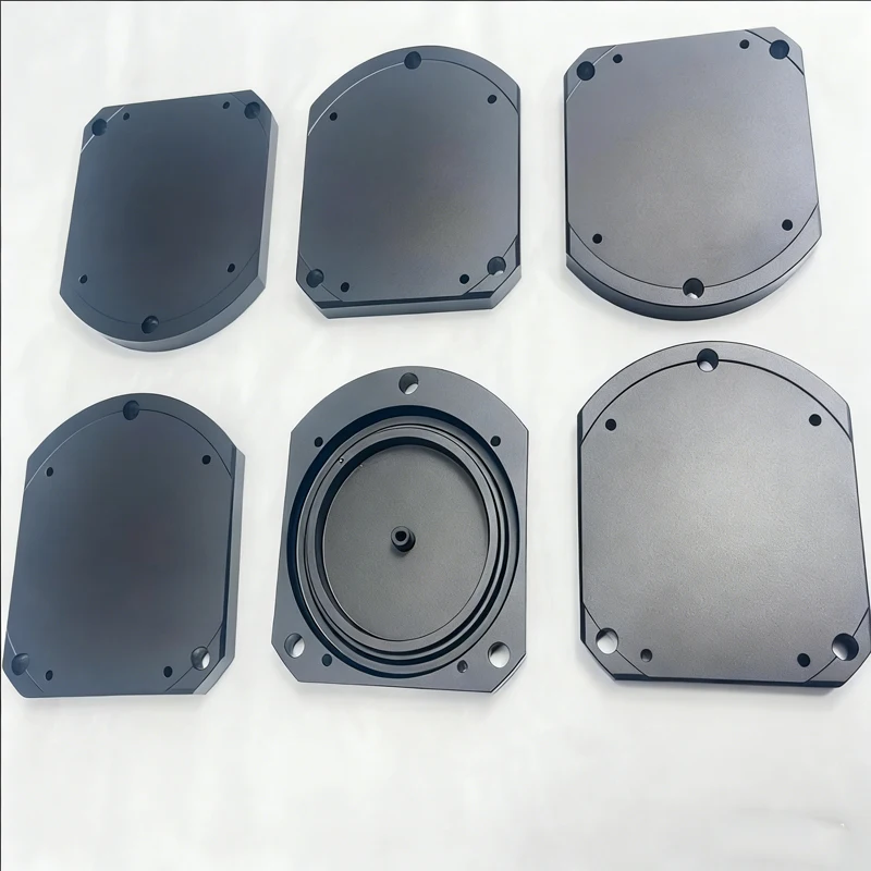 OEM CNC Precision Machined Aluminum Alloy Shell Sandblasted Anodized Process Industrial Equipment Component Protective Housing
