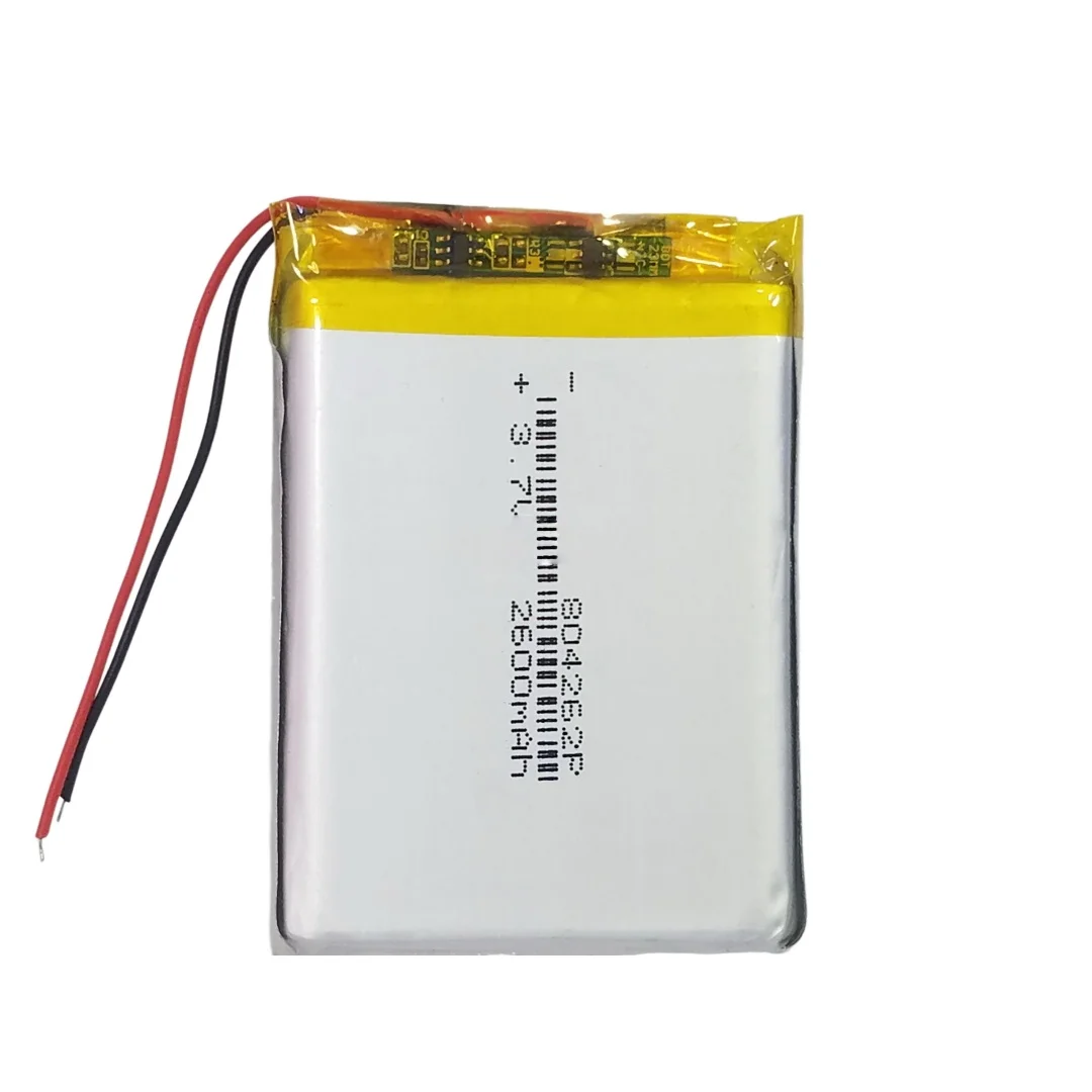 

804262X 2600mAh Rechargeable Lithium Battery Compatible For Power Bank 784262