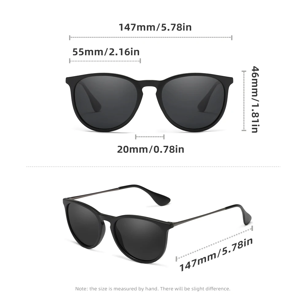 نظارات شمسية عصرية للشاطئ بتصميم عيون القطة، نظارات مستقطبة للنساء، نظارات ترفيهية للحماية من الأشعة فوق البنفسجية 400 #4