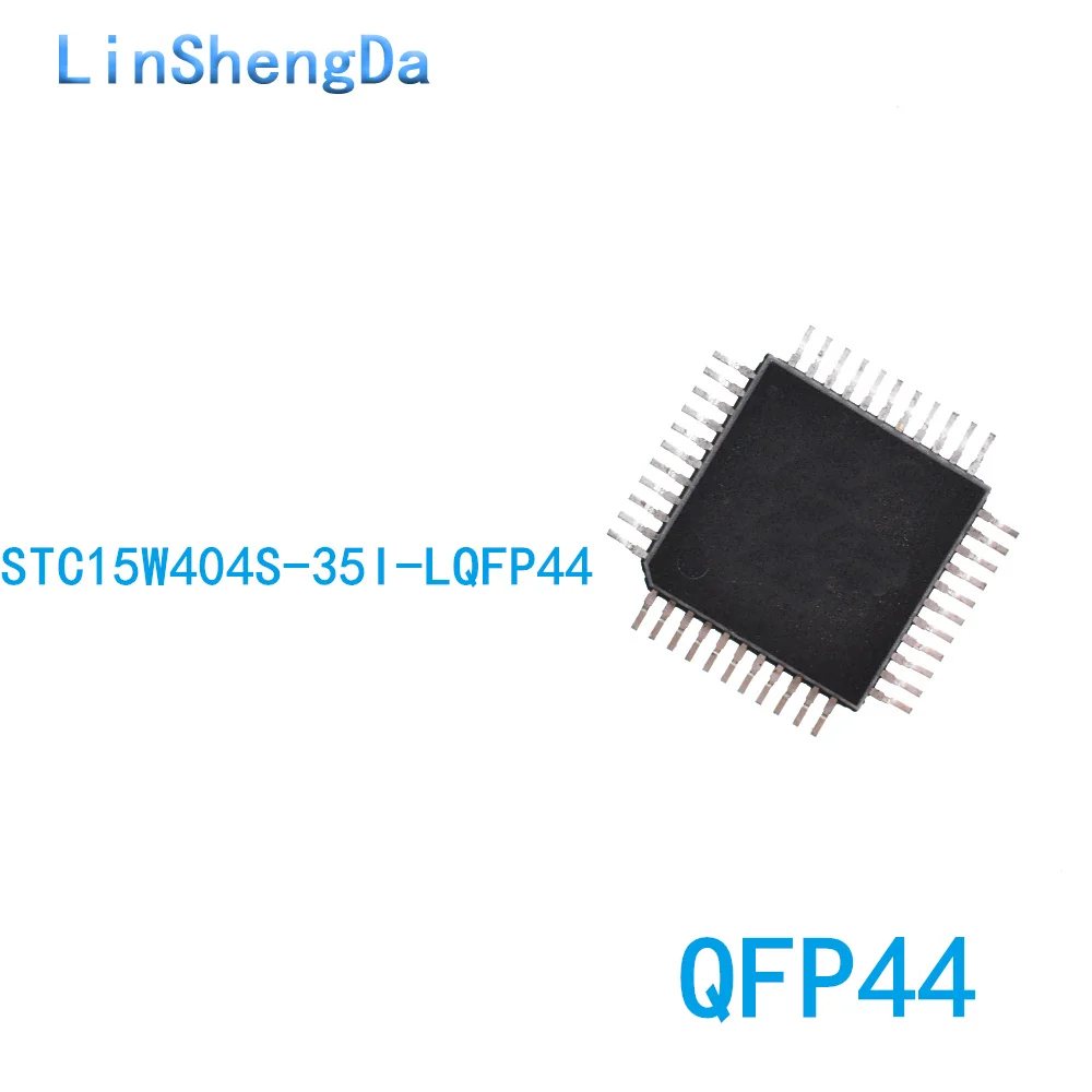 

10PCS STC microcontroller chip STC15W404S-35I-LQFP44 chip mounting