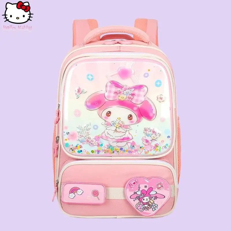 

Anime Pochacco Kuromi Cartoon Sanrio Student Large Capacity Backpack Cinnamoroll Kawaii New Lightweight Weight Reducing Backpack