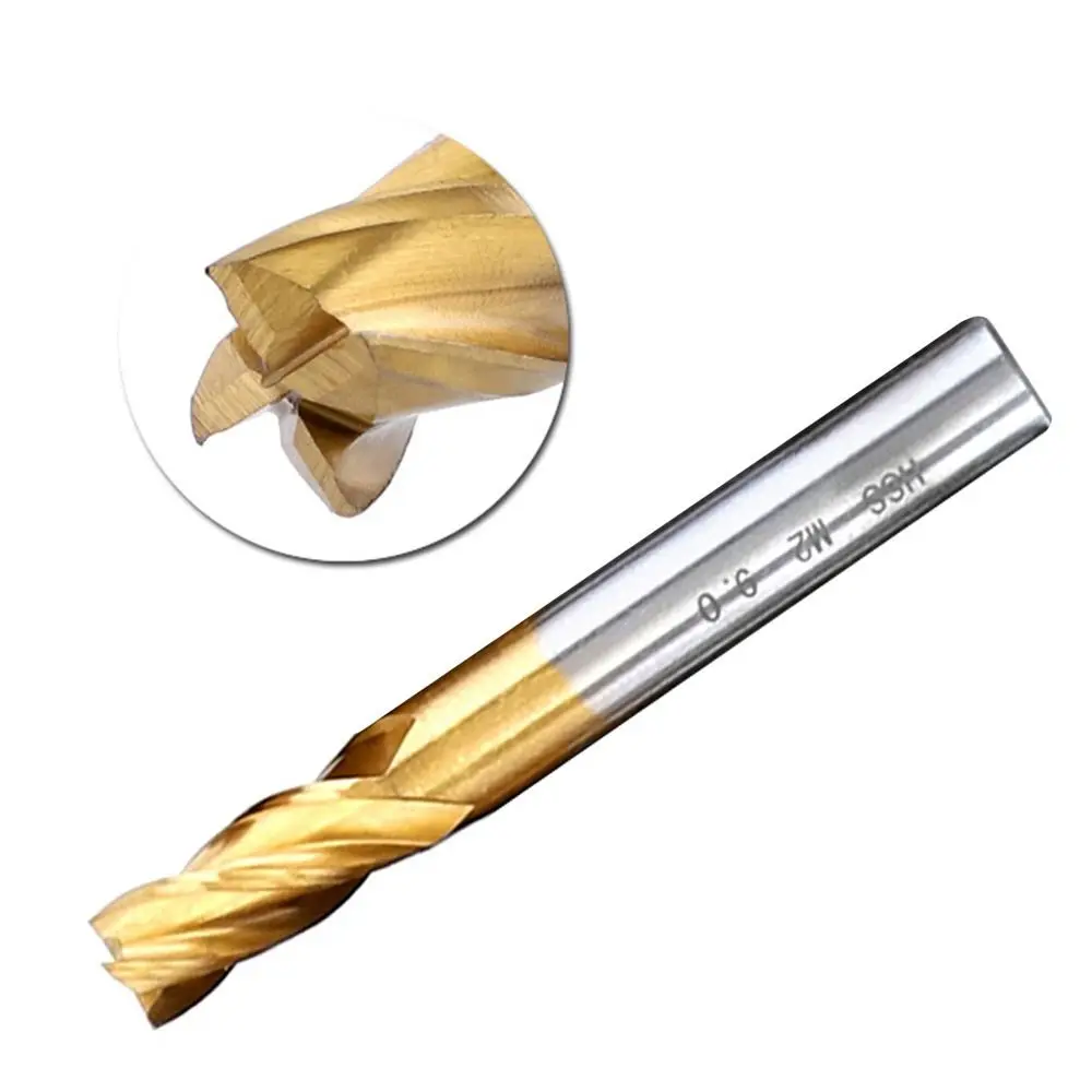 Hot sale 1.5mm-9mm Machine Tool Wood-Cutter Tools Mill Cutter Woodworking Drill Bits Milling Cutters CNC Straight Shank