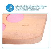 U50F Wooden Scale Balance Toy Mathematical Education Toy Kindergarten Board Game Toy