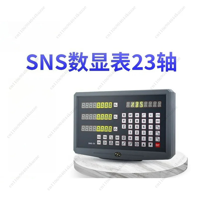 Digital Readout System with Linear Scale and Encoder Sensor for SNS-2V 2-axis Lathe and Milling Machine