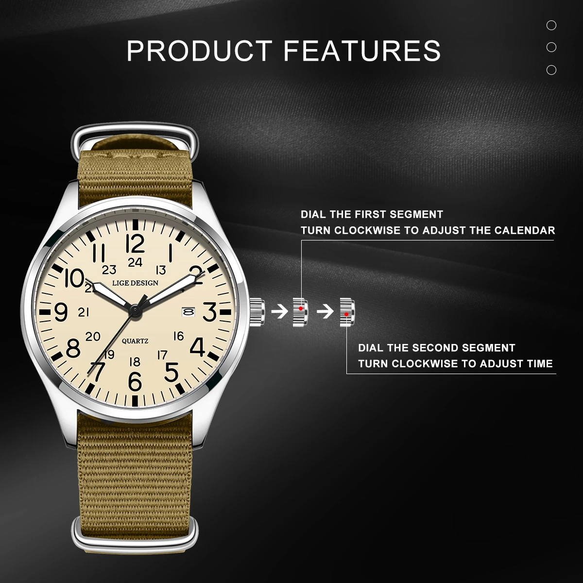 

LIGE Fashion Couple Watches Business Quartz Watch 30M Waterproof Luminous Valentine Day Gift Men Women Watch reloj hombre +Box