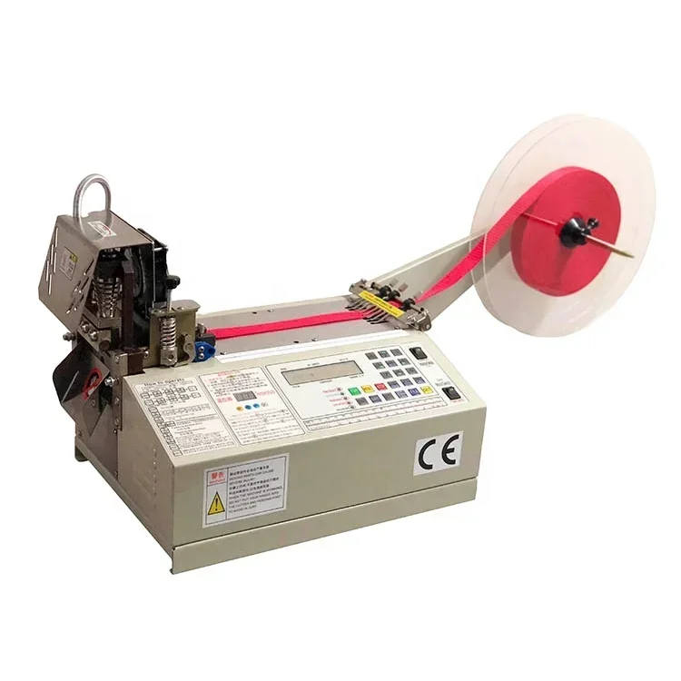 Automatic Hot Cold Knife Nylon Elastic Rubber Bands Insulation Bopp Tape Cutting Machine