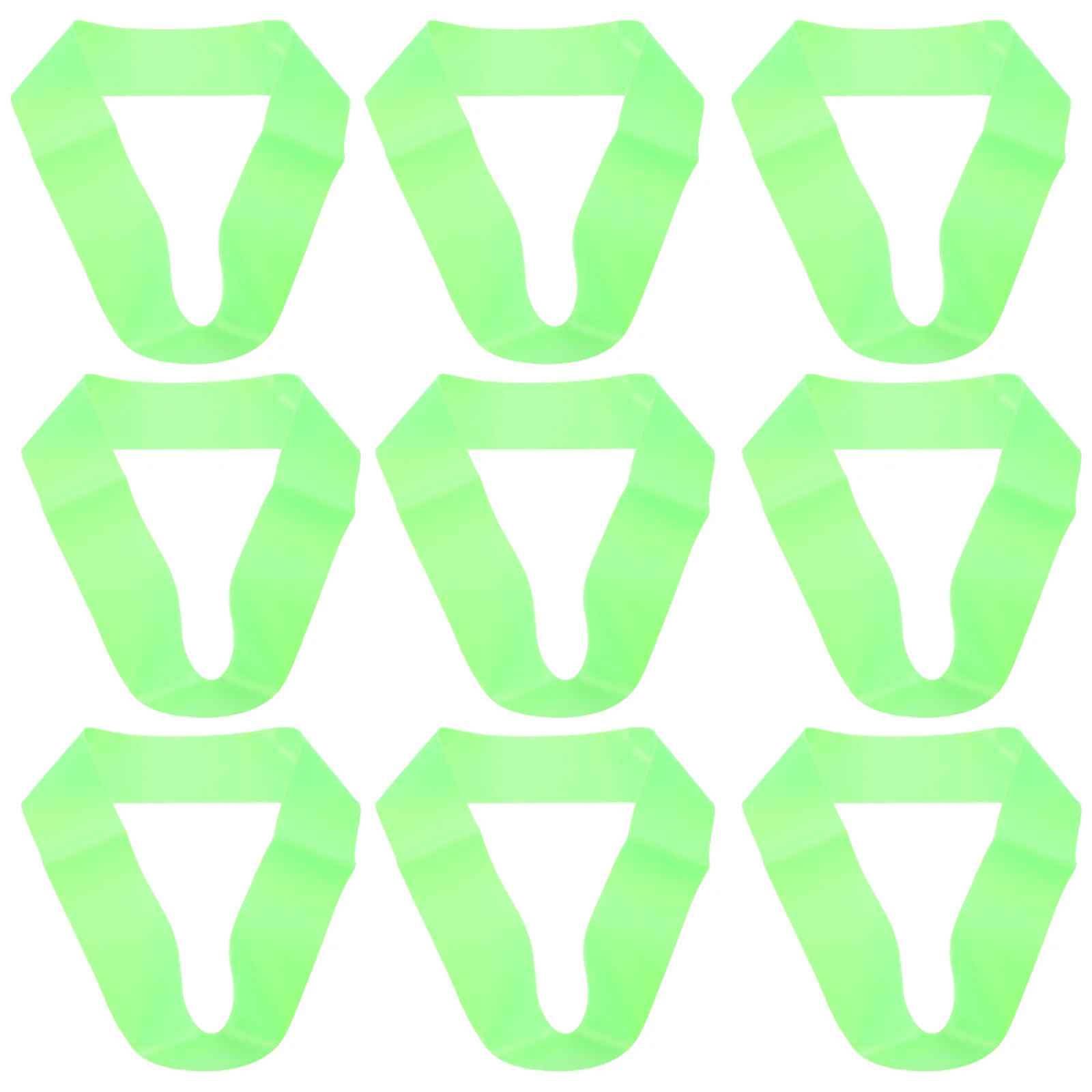 10 قطعة أربطة مرنة للكراسي أربطة كراسي الفصول الدراسية القابلة للتمدد مع أقدام تململ أدوات ملونة شريط استرخاء الساق #5