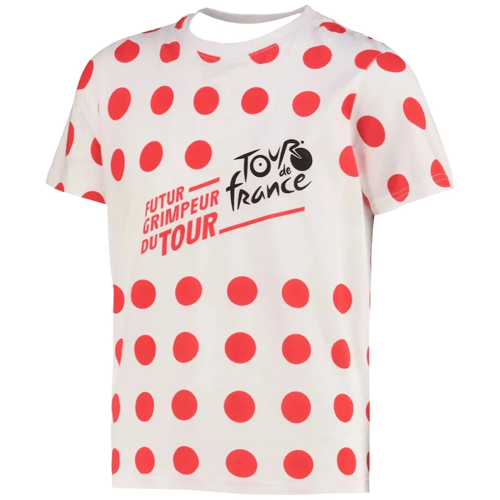 AliExpress NONE Tour de France Future Climber Polka Dot Tee for Men Women Boys And Girls