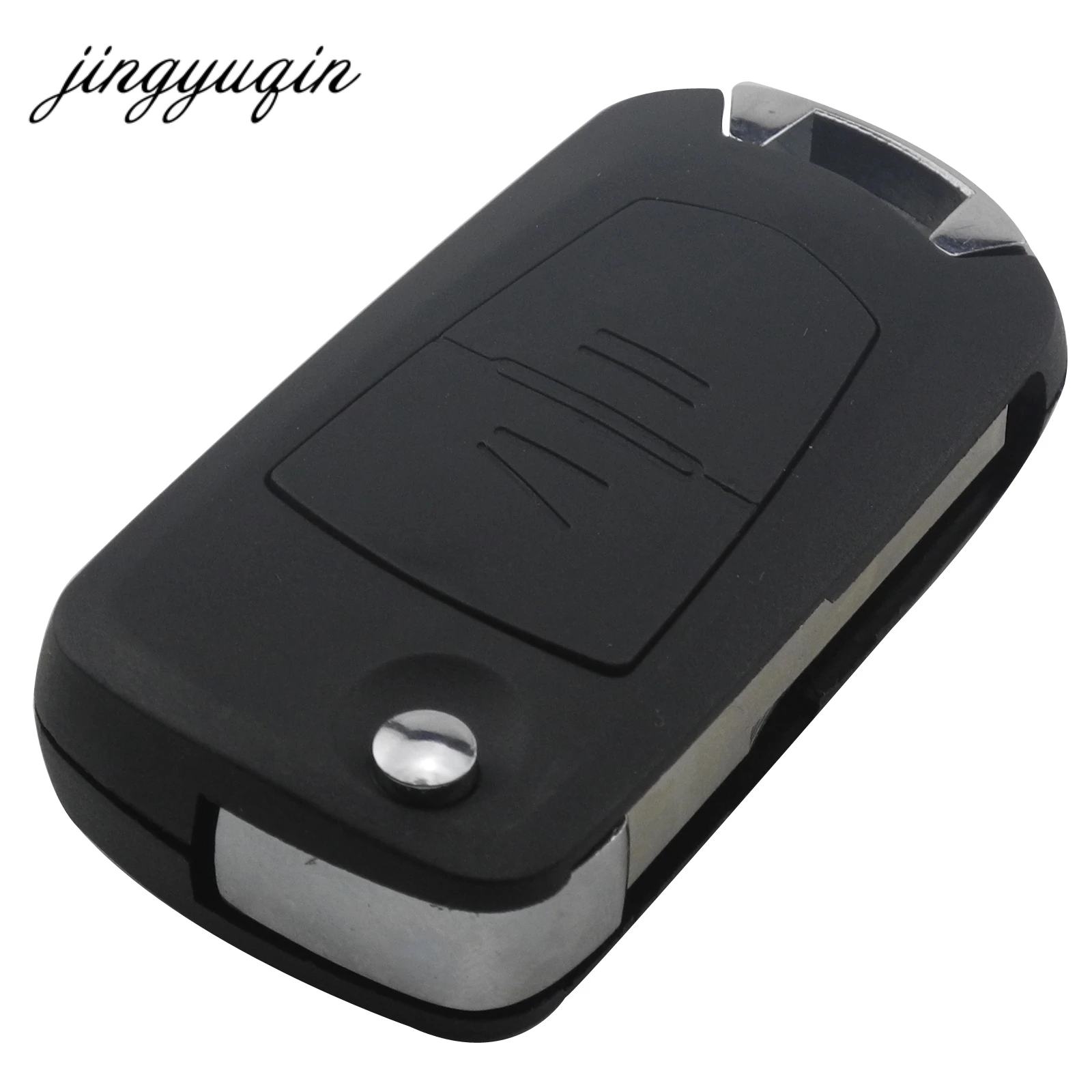 

Jingyuqin 10pcs 2 Buttons Folding Car Key Shell Remote Flip Key Fob Case For Vauxhall Opel Astra Vectra Zafira Omega Key