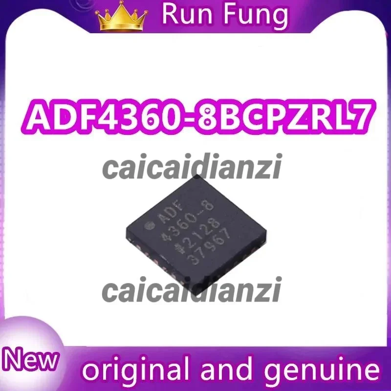 10Pcs/Lot  ADF4360-8BCPZRL7 ADF4360  Fanout Distribution, Integer N Synthesizer (RF) IC 400MHz 1 24-WFQFN