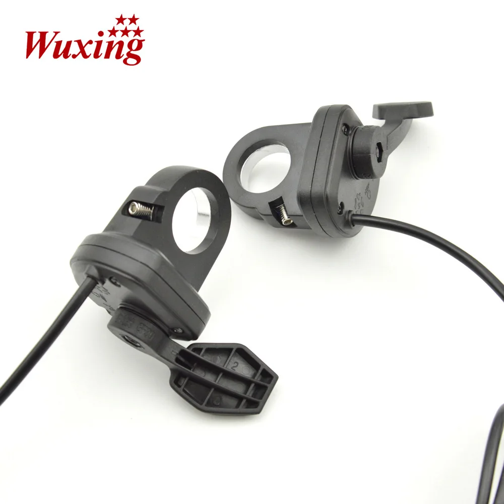 Wuxing 108X Left Right Finger thumb throttle Electric Bicycle electric scooter cycling Accessories electric bike gas handle