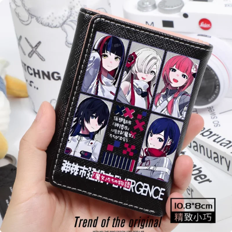 KAMITSUBAKI CITY UNDER CONSTRUCTION Fashion Wallet PU Purse Card Holder Hasp Money Bag Cosplay Gift B2394