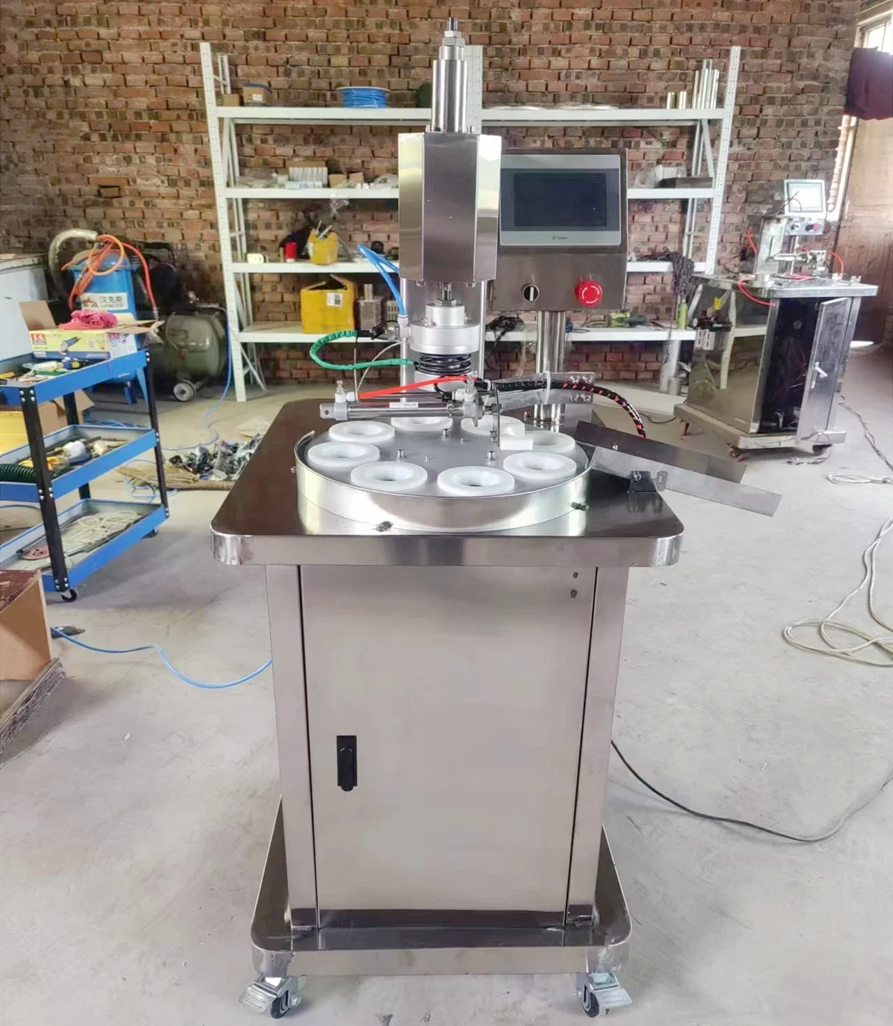Factory Price Automatic Egg Tarts Pie Shell Crust Forming Press Machine Tartlet Mould Machine