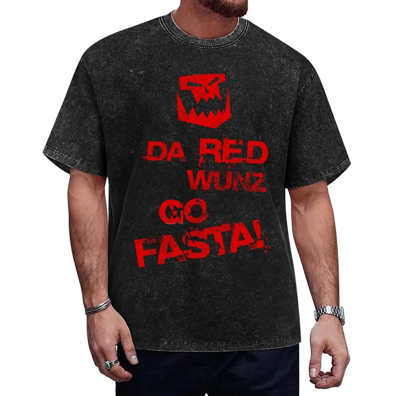 

Da RED WUNZ GO FASTA!!! T-Shirt boys whites anime stuff mens graphic t-shirts