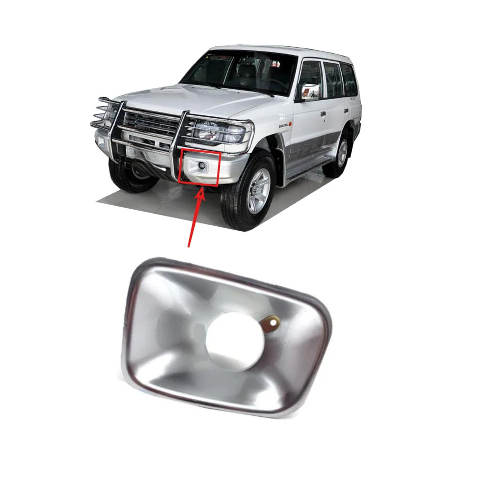 

1 Piece Fog Lights Cover for Pajero V20 1989-2000 MR376643 Front Lamps Frame for Montero V30 Fog Lamp Cover for Shogun V40