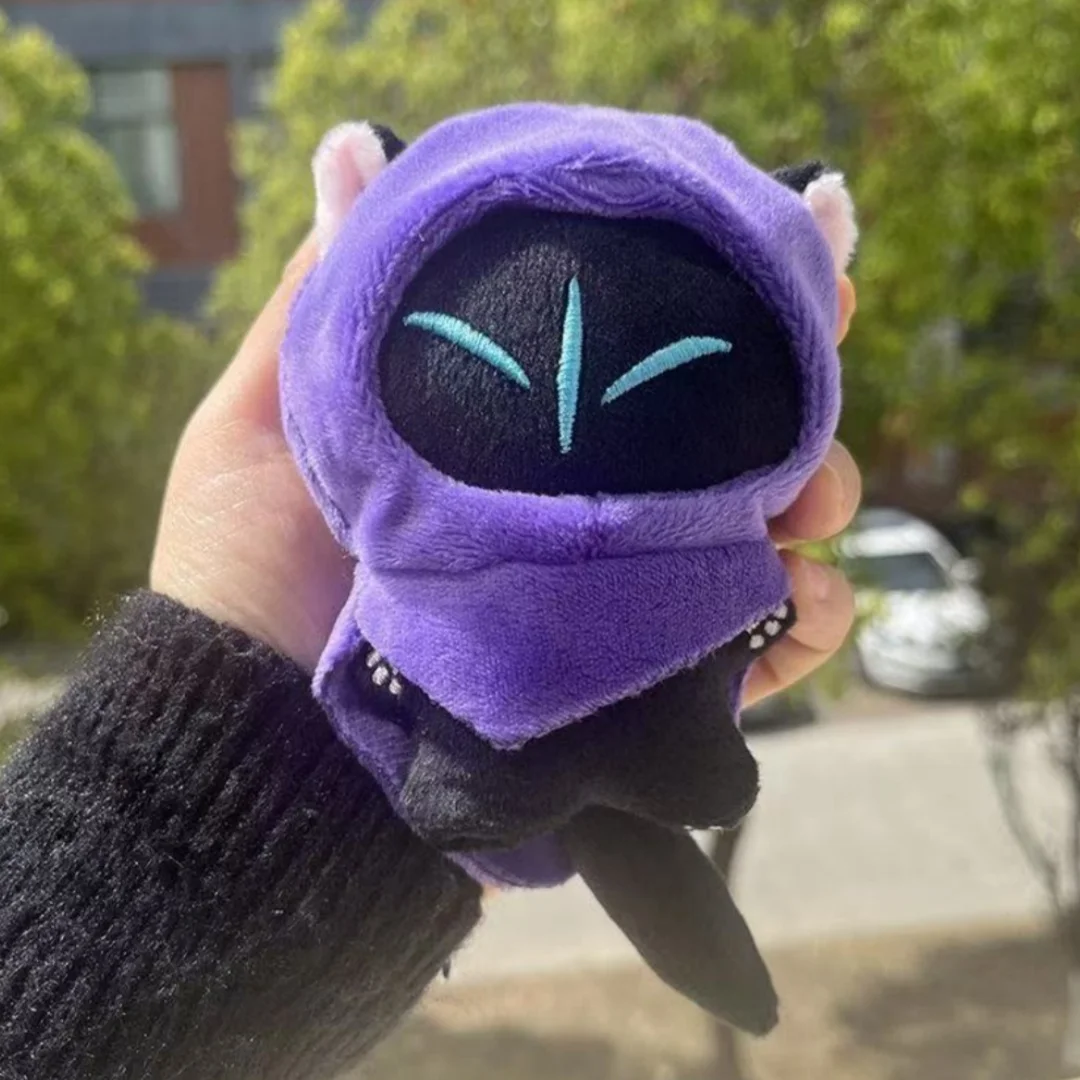 Peluche Kawaii del Personaje Clove del Juego VALORANT, Muñeco de Gato Omen, Peluche Antiestrés, Regalo para Fans y Amantes, Cumpleaños, Navidad