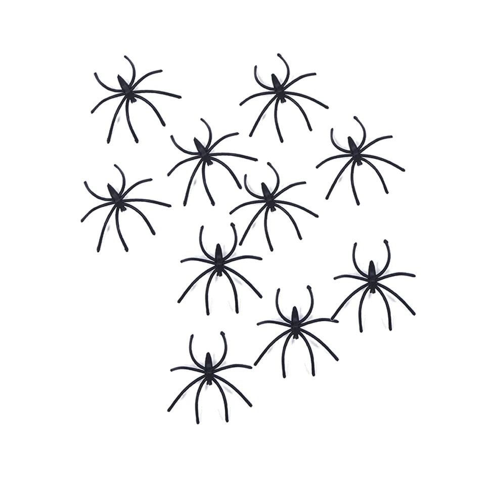Halloween künstliches dehnbares Spinnennetz mit Spinnen Dekoration für Gothic Geisterhaus Party Horror gruselige Requisiten Accessoires realistisch langlebig perfekt für Innen Außen Halloween Partys und schaurige Dekor – Detail 16