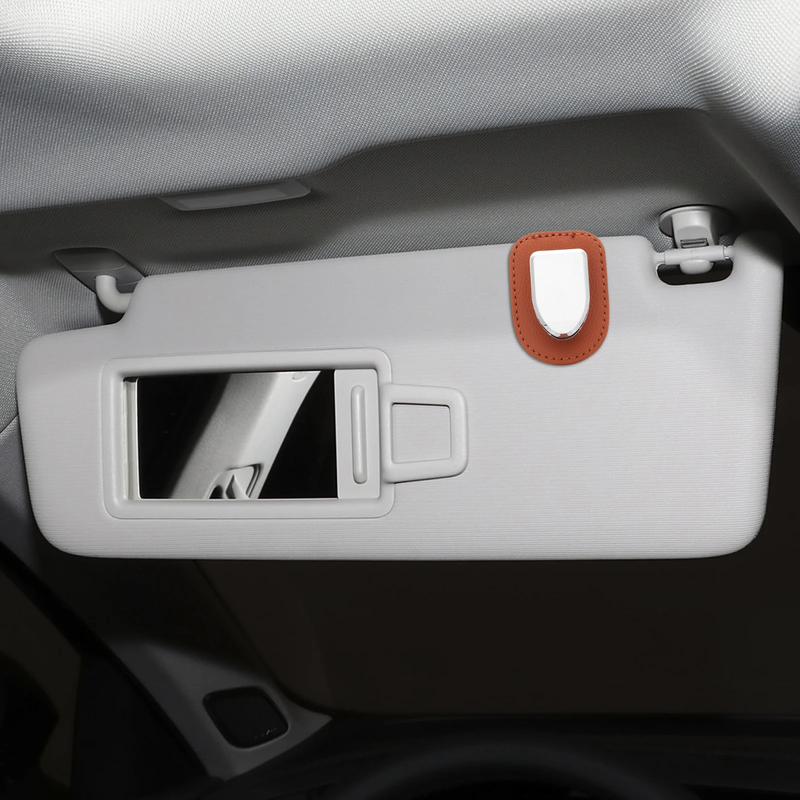 

Sunglasses Holder for Car Visor Multifunctional Clip Scratch Resistant Eyeglass Card Clip Car Accessories Storage Organizer