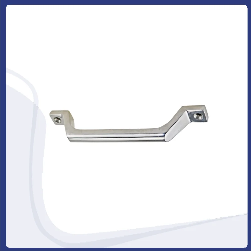 Robuster Griff für industrielle Automatisierungsmaschinen und Transportausrüstung. Präzisionsguss aus Edelstahl 304