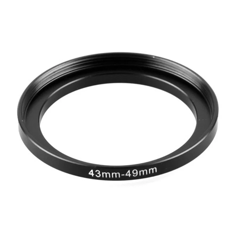 37-49 37-52 37-55 37-58 40.5-52 40.5-55 40.5-58 43-46 43-49 72-82mm Metal Step Up Rings Lens Adapter Filter Set