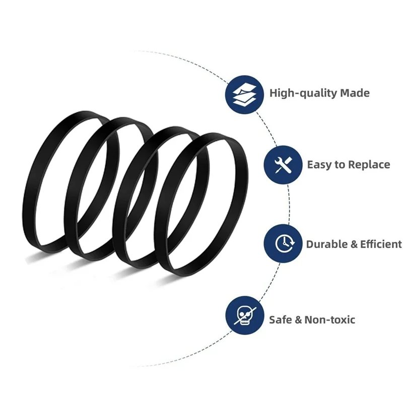 ABVI-repuesto de correas de vacío parabissell modelo 2252 2253 2254 22543 2255 2256 2258 2259 2260 2316 1309 1790 1793 piezas de repuesto