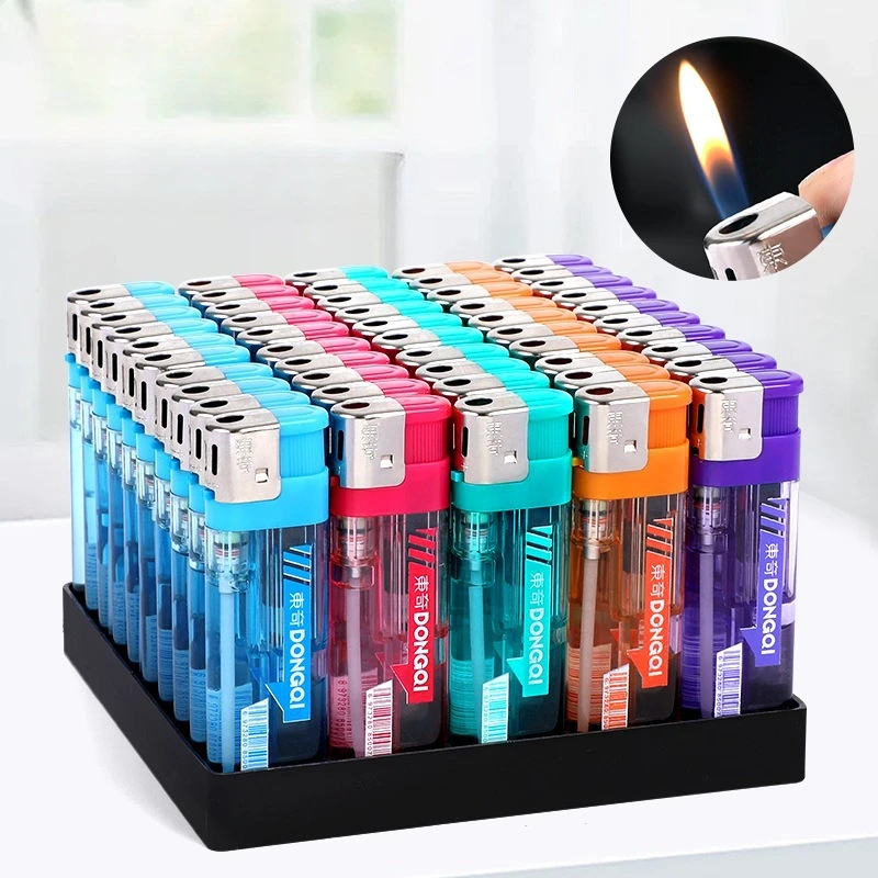 جديد يندبروف كول شفاف الشعلة أخف طحن عجلة نفخ البيوتان ولاعة السيجار سوبر ماركت مول بالجملة 25 قطعة/1 قطعة #3