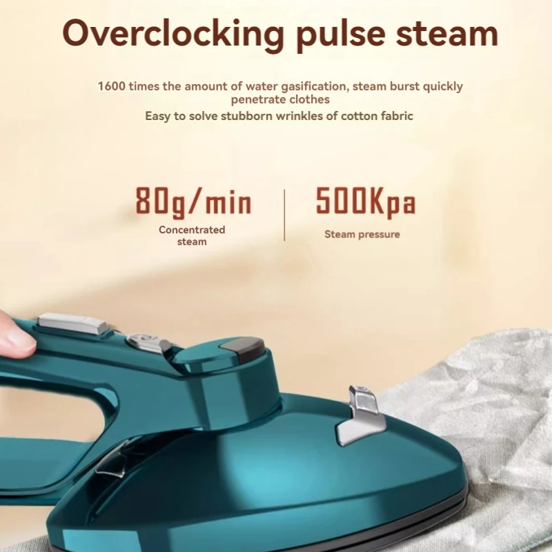 Huishoudelijk Strijken Elektrisch Strijkijzer Dubbele Staaf Hand Opgehangen Strijkmachine