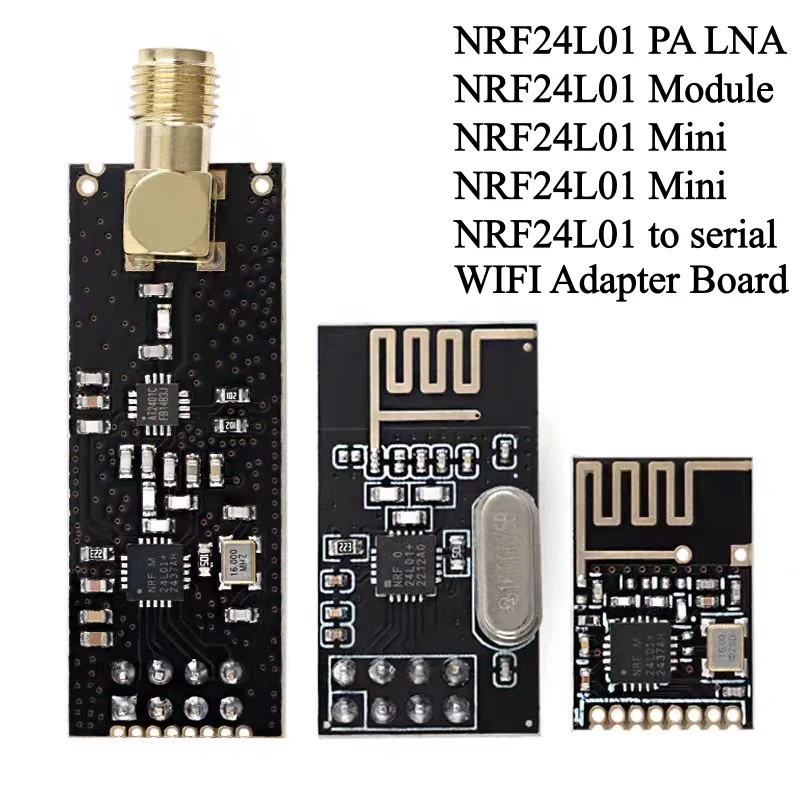 Mini NRF24L01+ 2.4G Wireless Transceiver Module for Wireless Serial Port Transparent Transmission
