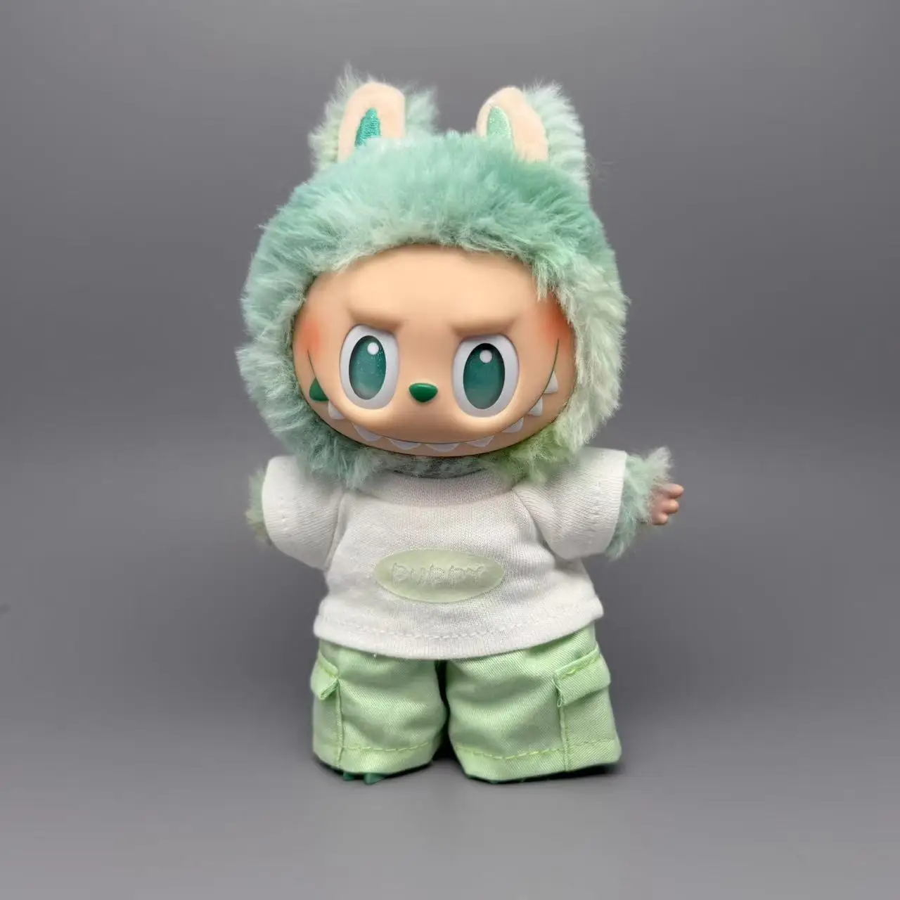 15/17 cm Labubu pop Macaron meerkleurige shorts outfit casual werkkleding broek pop kleine broek geschikt voor 1e-3e generatie Labubu