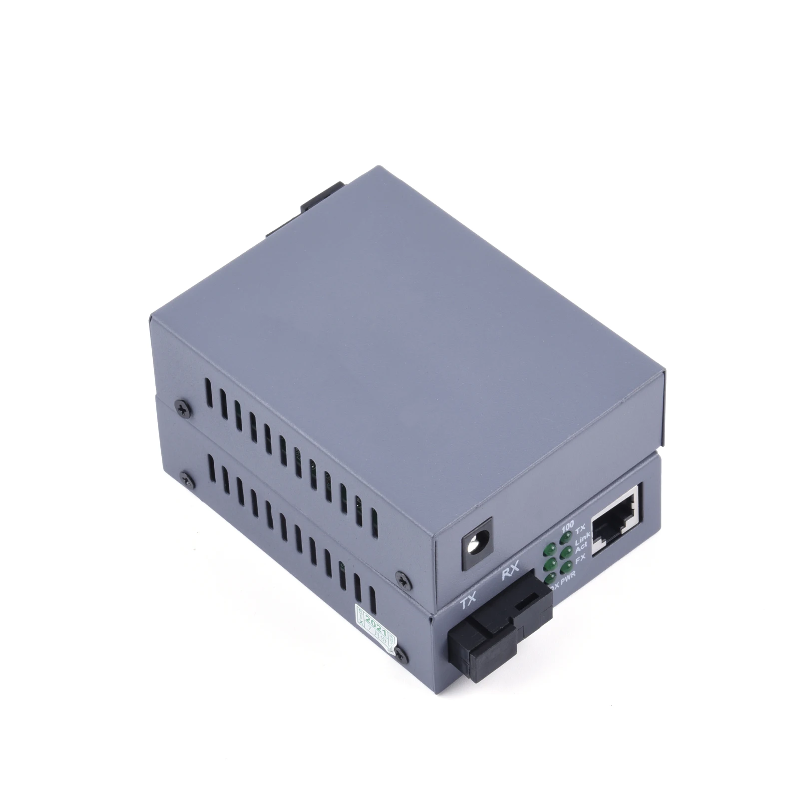 HTB-3100 محول الوسائط الضوئية الألياف 10/100Mbps وضع واحد 20Km UPC/APC SC-Port مصدر طاقة خارجي #4