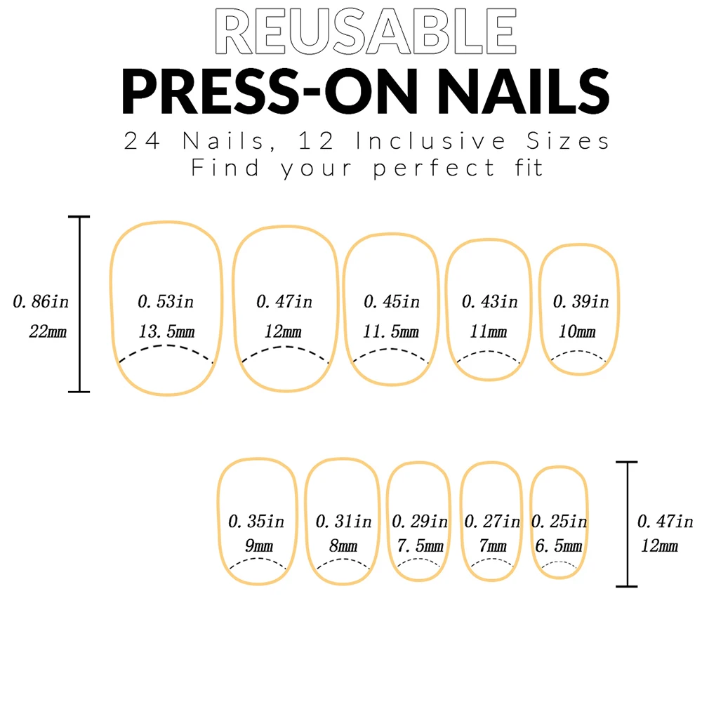 24 Stuks Druk Op Nagels Korte Amandel Wijn Rode Pers Op Nagels Effen Kleur Zoete Franse Tip Pers Op Nagels Schattige Nagel