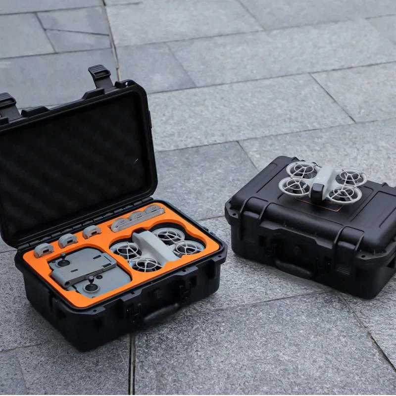 Valigia impermeabile di grande capacità per DJI Neo Case Storage Bag Safety Hard Travel Portable Box Accessories